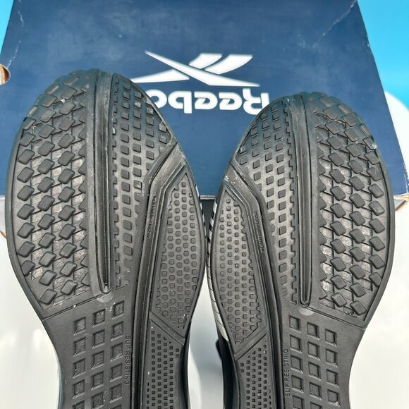 Reebok Men's Fushion Flexweave Safety Work‎ Sneaker Shoe, Size 10.5W, Black/Grey - Picture 10 of 16